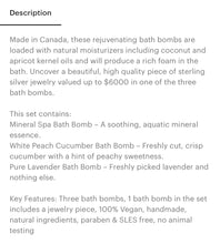 Load image into Gallery viewer, Spa Collection Jewelry Bath Bombs

