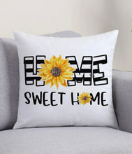 Load image into Gallery viewer, Sunflower Home Pillow Case
